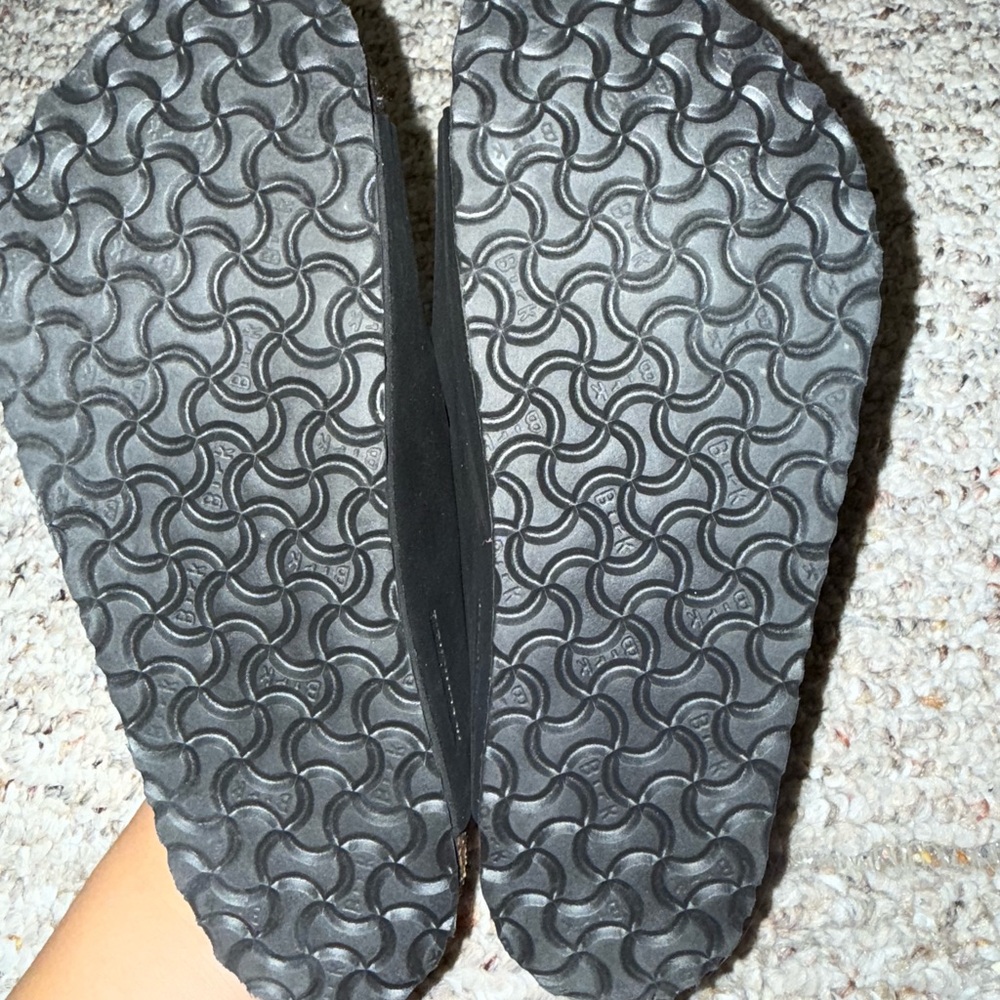 Birkenstock Slip-on Buckle Sandals Kids Black Size 33 US 2 - Picture 4 of 8